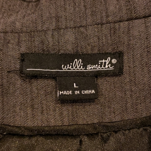 Willi Smith Charcoal Blazer L - Picture 7 of 8